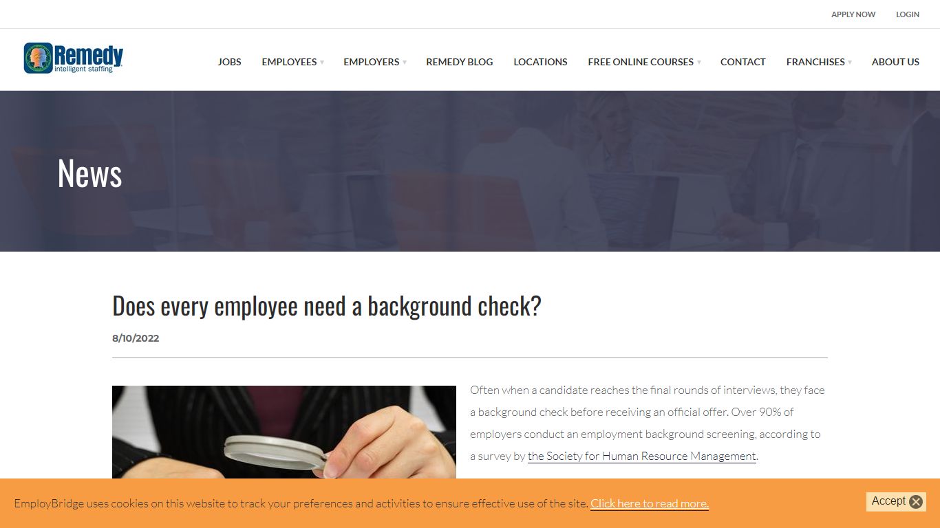Does every employee need a background check?